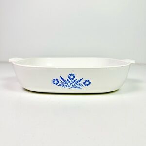 Corning Ware Vintage Blue Cornflower Blue 10 In Casserole Dish